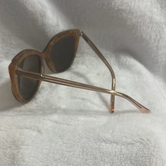 Bebe Two-Tone Brown Sunglasses